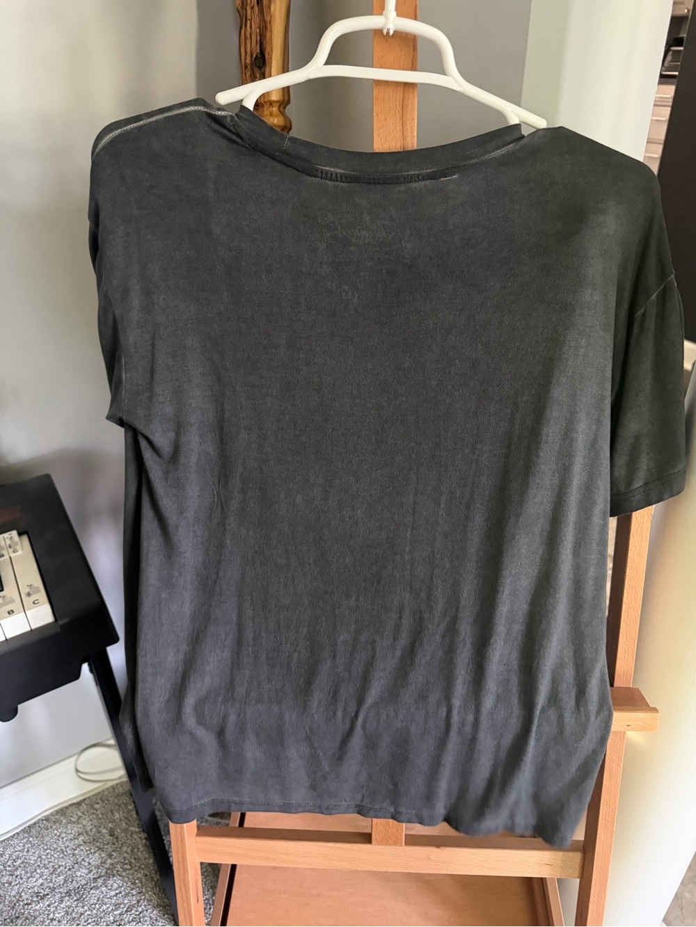 Nashville Tennessee Black Washed Graphic Vintage Style Tee - Picture 4 of 4